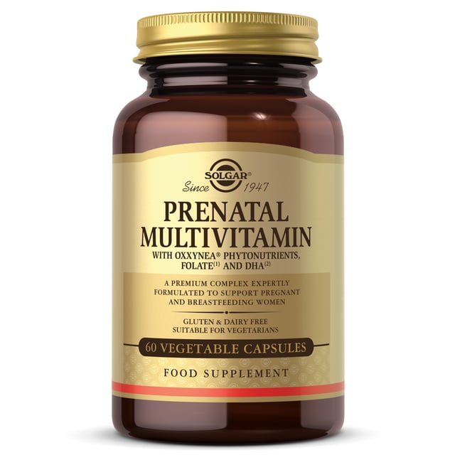 Solgar Prenatal Multivitamin w Oxxynea Phytonutrients för Graviditet 60 kaps