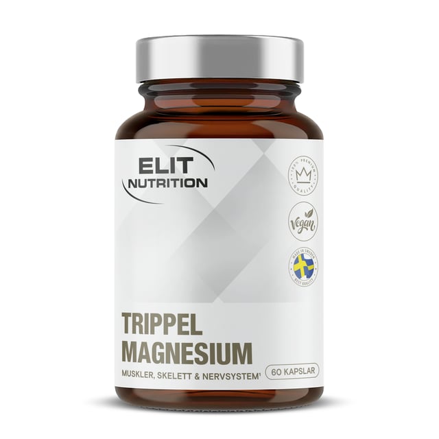 Elit Nutrition Trippel Magnesium 60 kapslar