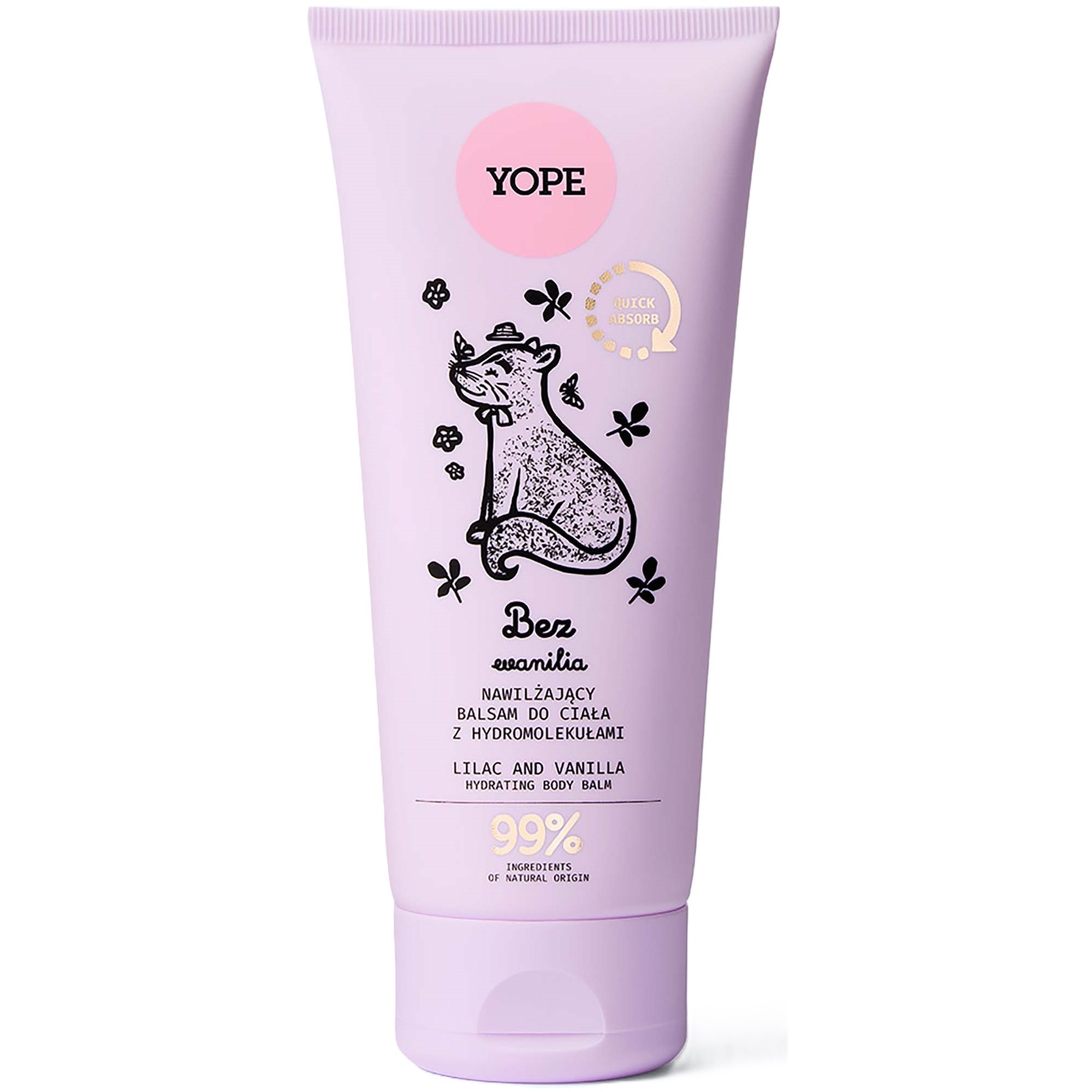 YOPE Botanical Body Lotion Lilac & Vanilla 200 ml