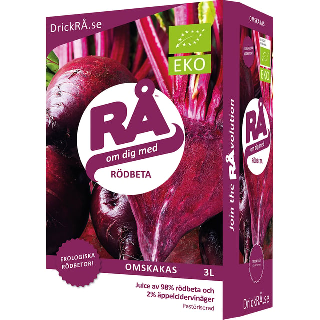 RÅ Rödbeta EKO 3 liter