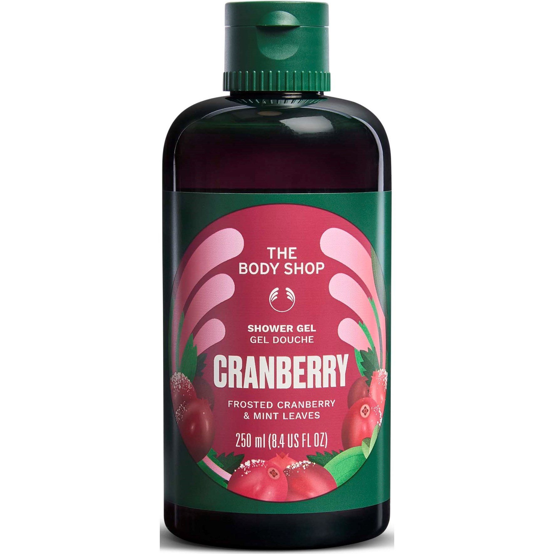 The Body Shop Cranberry Frosted Cranberry & Mint Leaves Shower Gel 250 ml