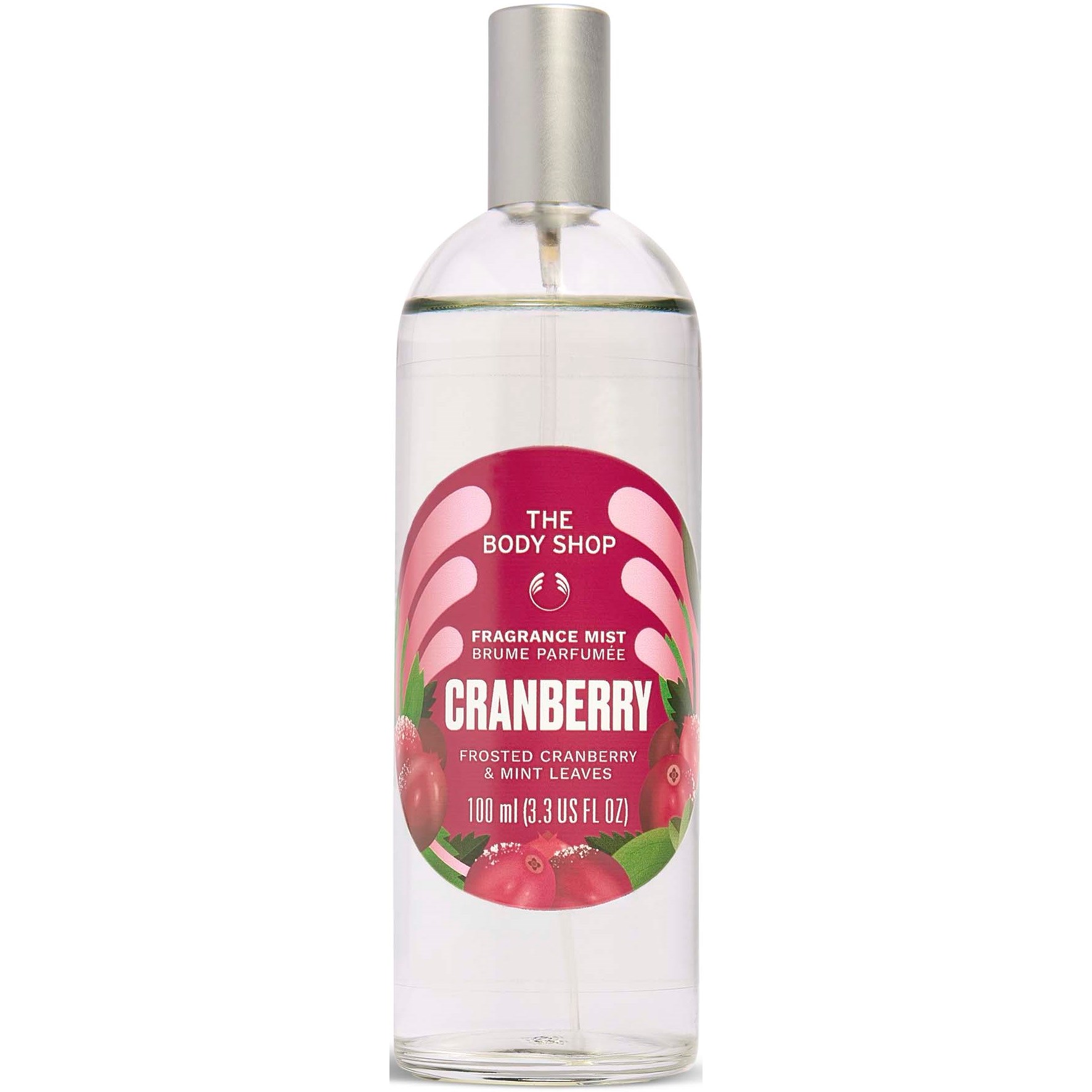 The Body Shop Cranberry Frosted Cranberry & Mint Leaves Fragrance Mist 100 ml