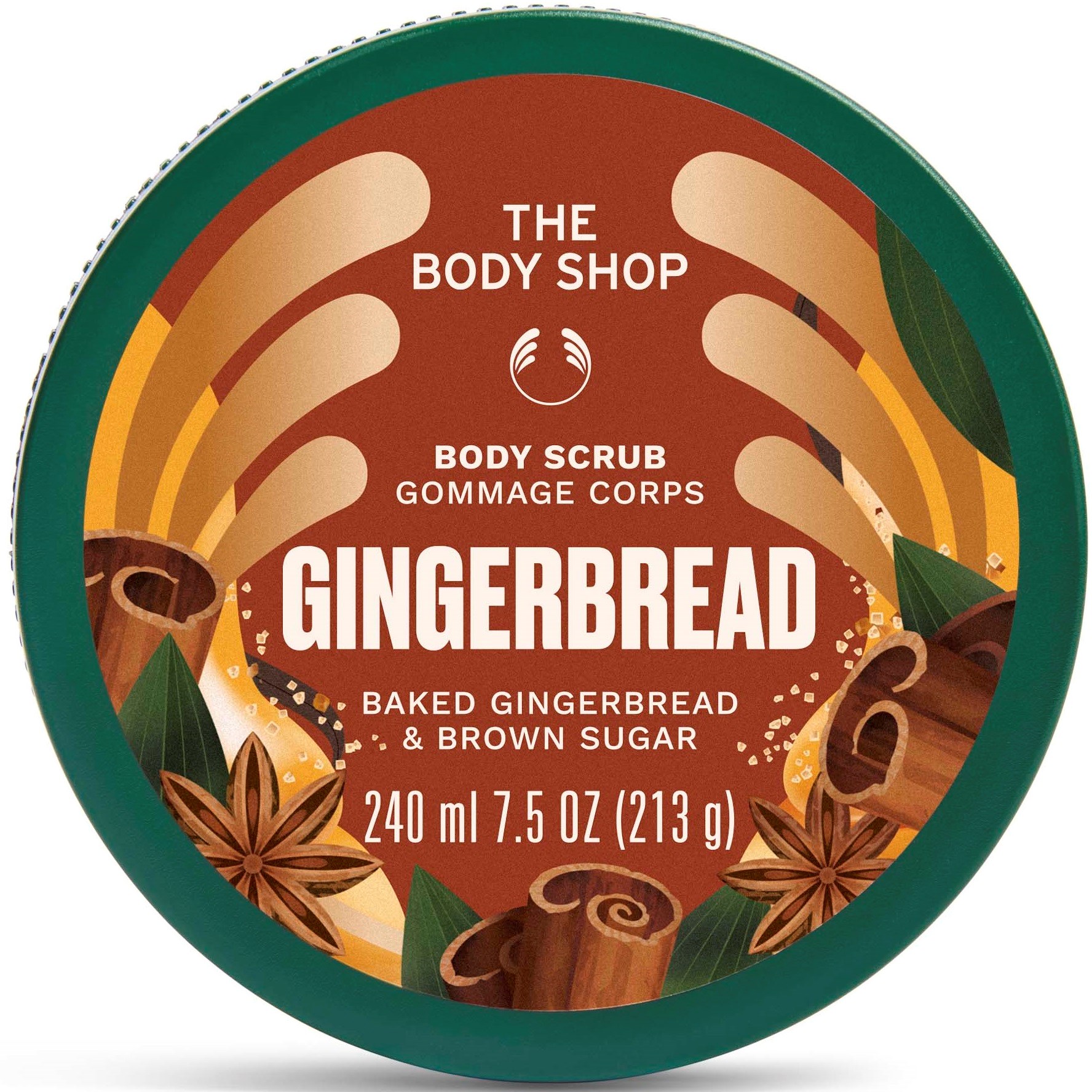 The Body Shop Gingerbread Baked Gingerbread & Brown Sugar Body Scrub 240 ml