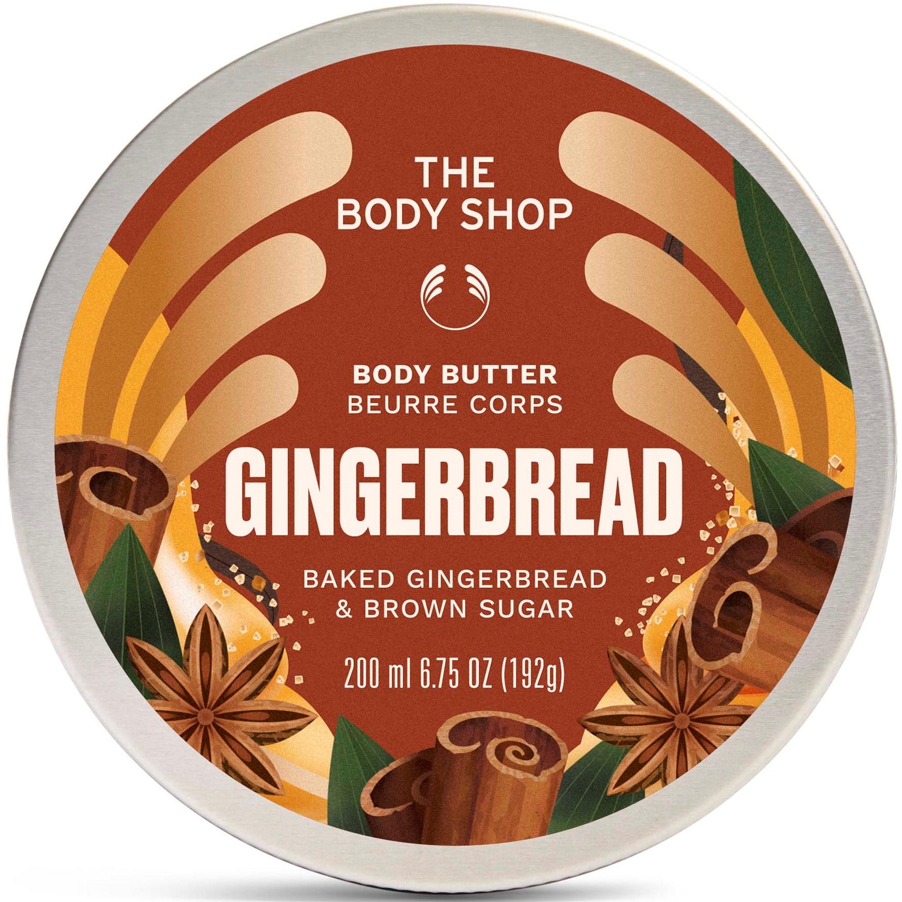 The Body Shop Gingerbread Baked Gingerbread & Brown Sugar Body Butter 200 ml