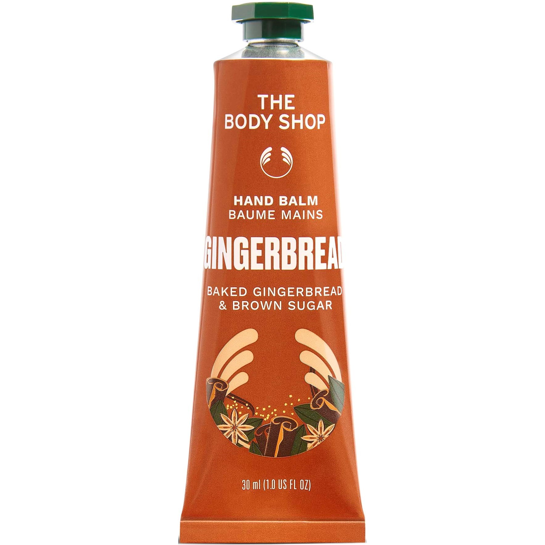 The Body Shop Gingerbread Baked Gingerbread & Brown Sugar Hand Balm 30 ml