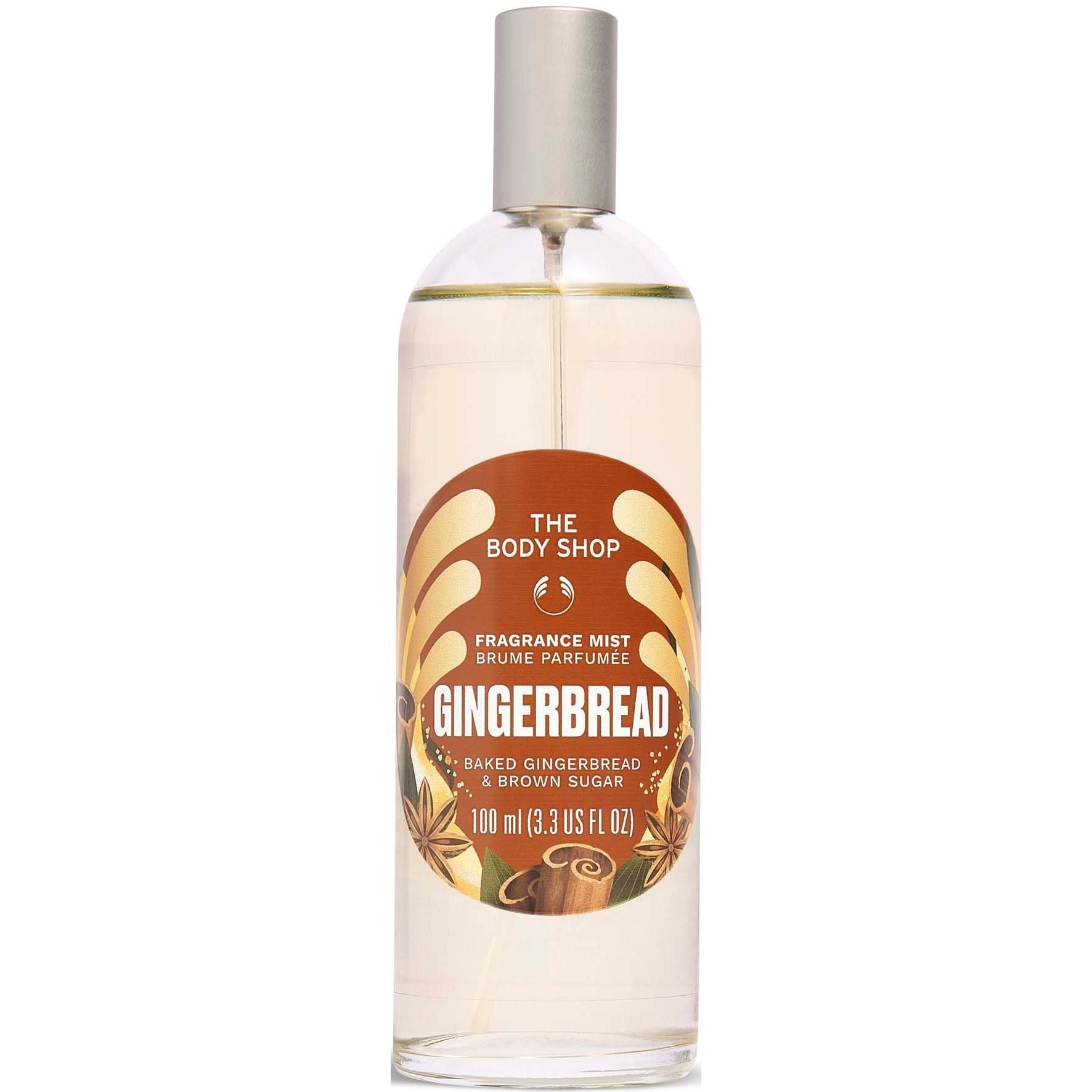 The Body Shop Matcha Baked Gingerbread & Brown Sugar Fragrance Mist 100 ml