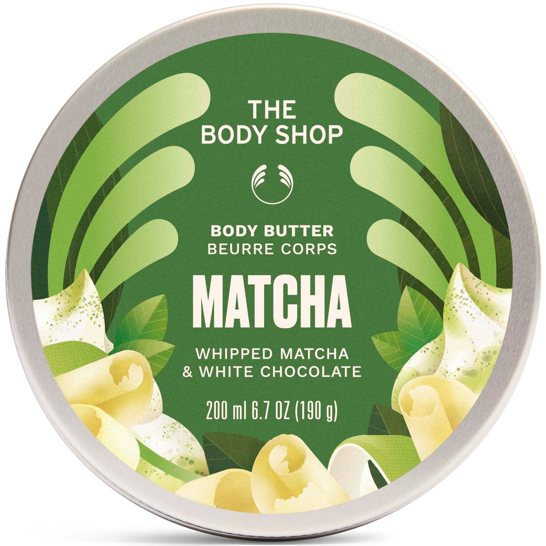 The Body Shop Matcha Whipped Matcha & White Chocolate Body Butter 200 ml