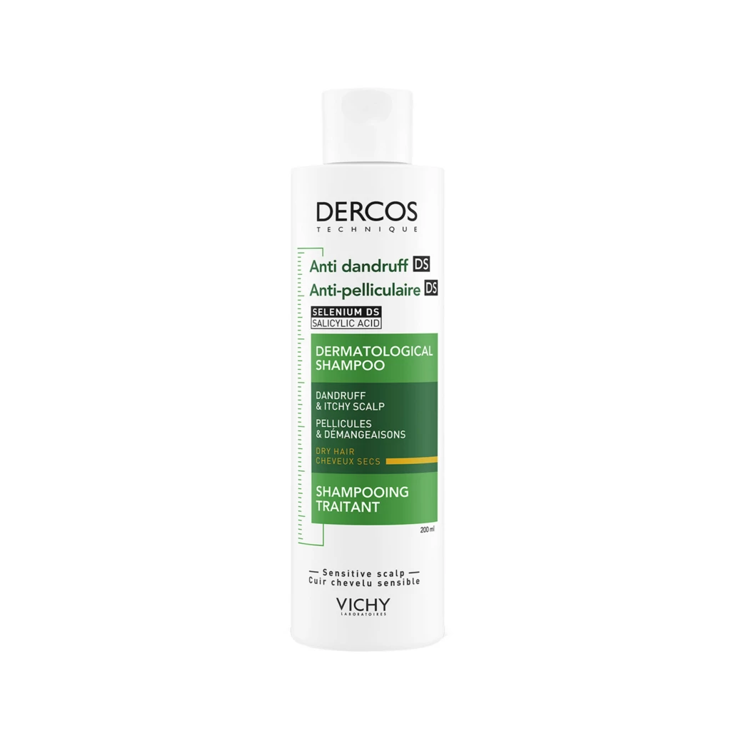 Dercos Anti-Dandruff Shampoo For Dry Hair 200 ml