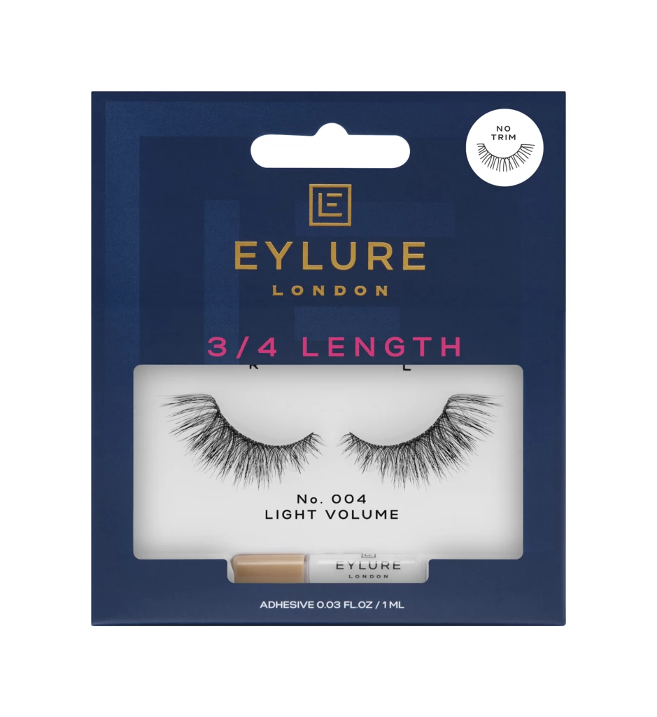 ¾ Length 004 False Lashes