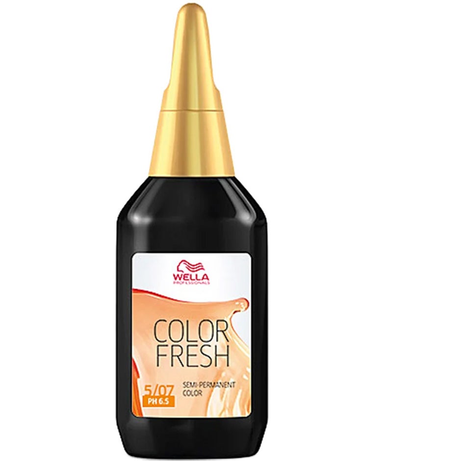 Wella Professionals Color Fresh 5/07 Light Natural Brunette Brown - 75 ml