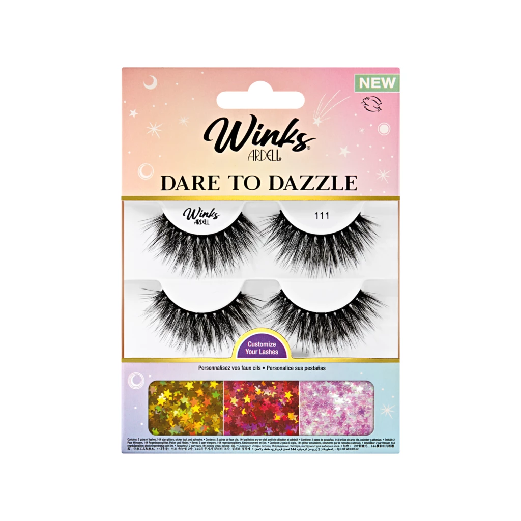 Winks Dare to Dazzle False Lashes 111 Stars