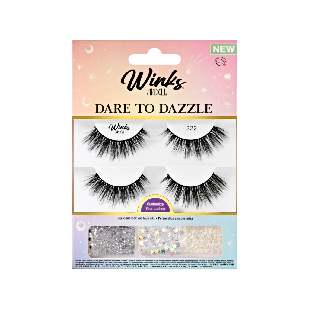 Winks Dare to Dazzle False Lashes 222 Diamonds & Pearls