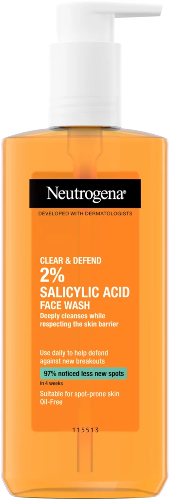 Clear & Defend  2 % Salicylic Acid Face Wash 200 ml