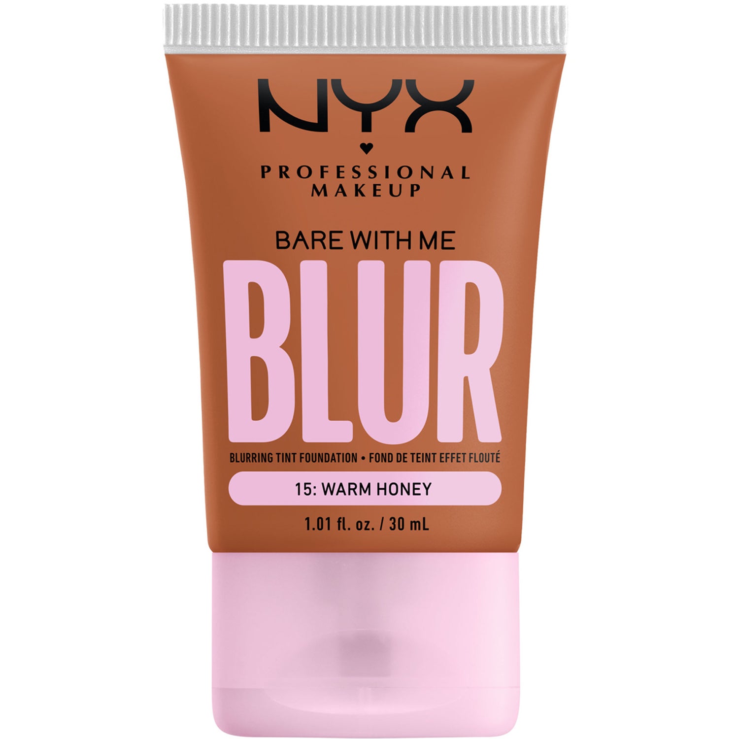 NYX Professional Makeup Bare With Me Blur Tint Foundation Warm Honey -Tan with a Warm Undertone 15 - 30 ml