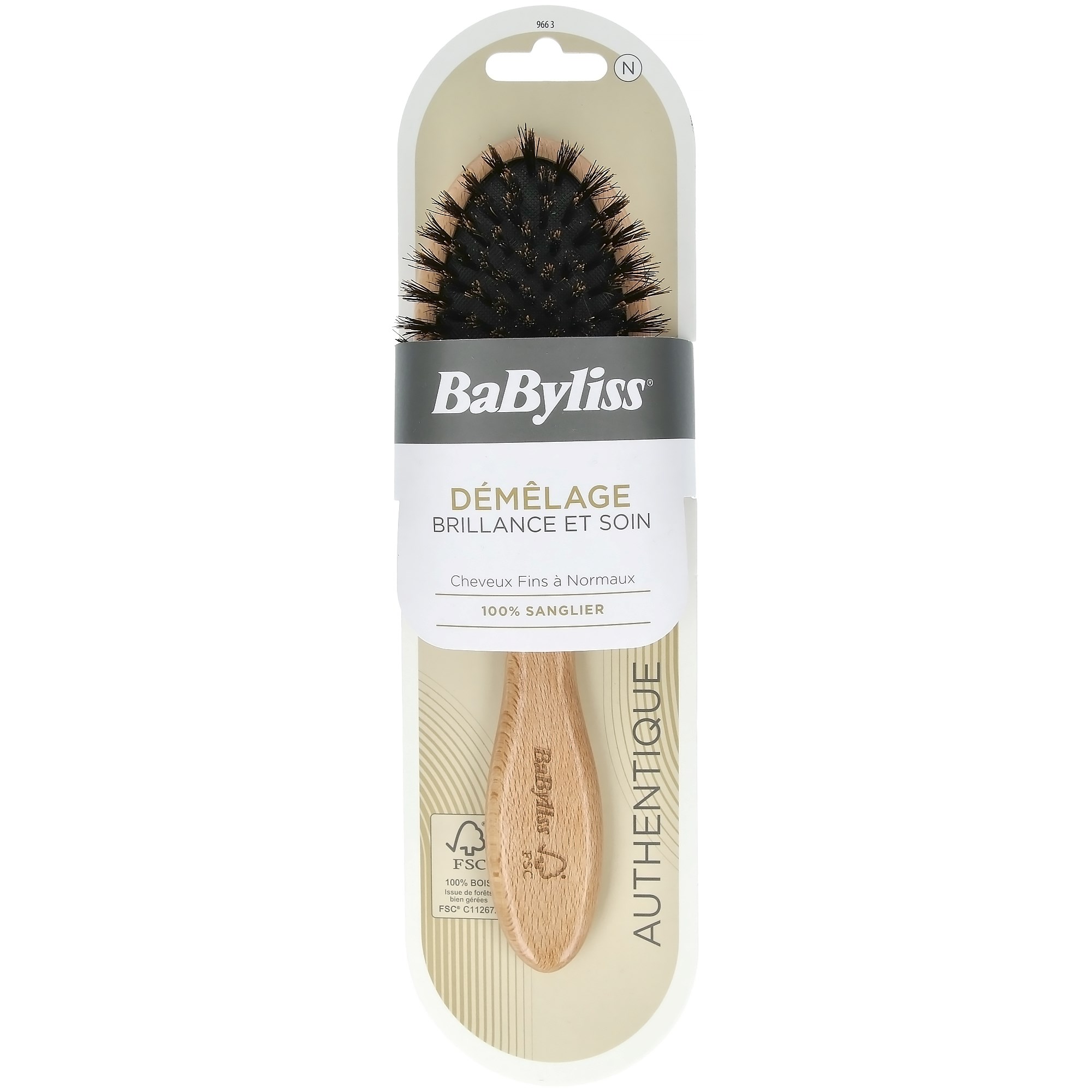 BaByliss Paris Accessories 791966 Paddelborste Vildsvin