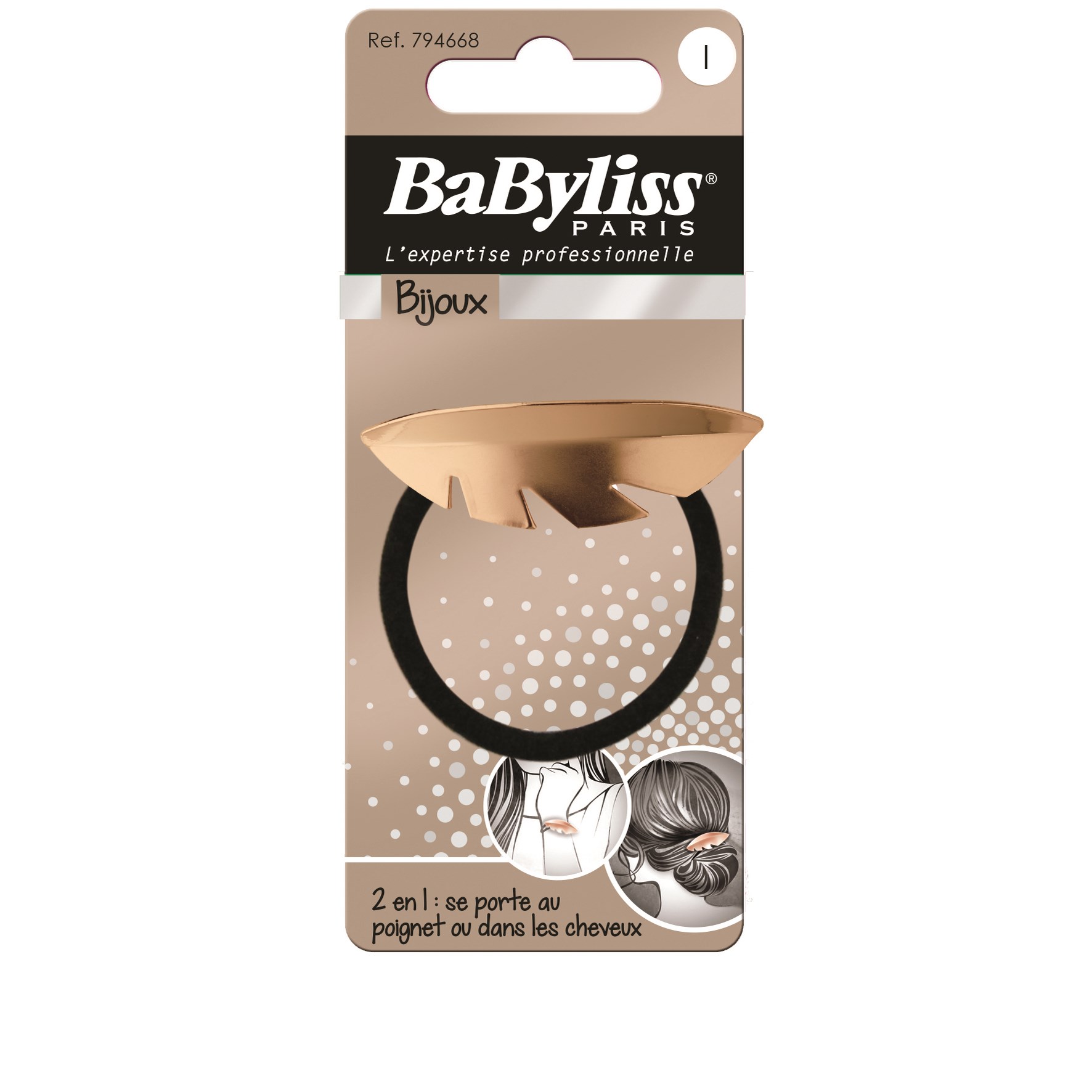 BaByliss Paris Accessories Snodd Löv Guld/Silver/Rosé