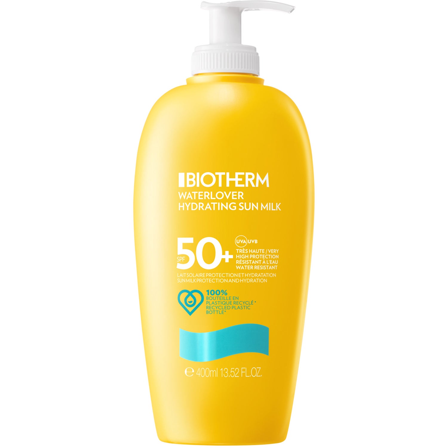 Biotherm Waterlover Hydrating Sun Milk SPF50+ - 400 ml