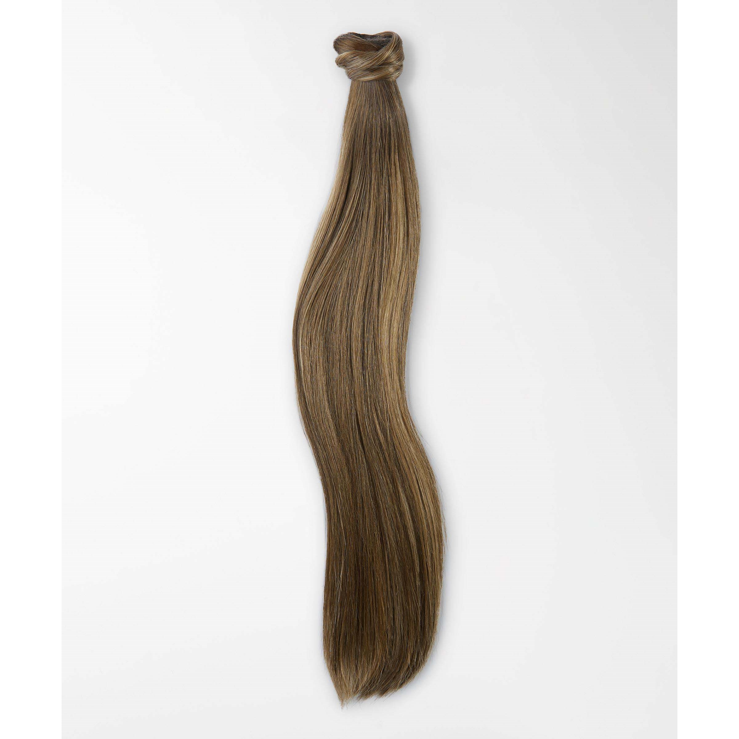 Rapunzel of Sweden Vegan Fibre Clip-in Ponytail Straight  Hazelnut Car