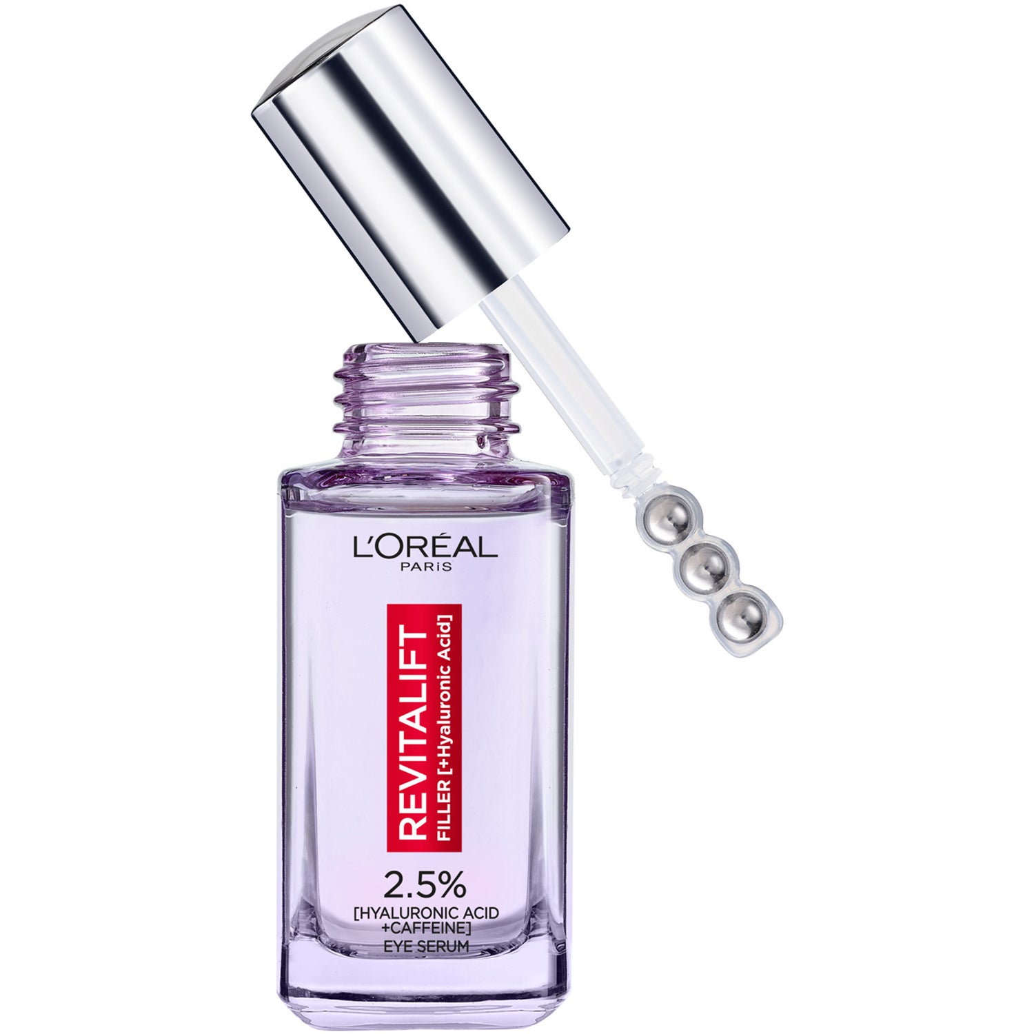 L'Oréal Paris Filler Eye Serum 2.5% (Hyaluronic Acid + Caffeine) 20 ml