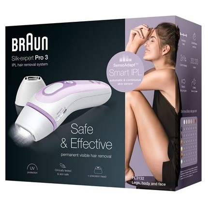 Braun Silk expert Pro 3 PL3132 Vit&Lila