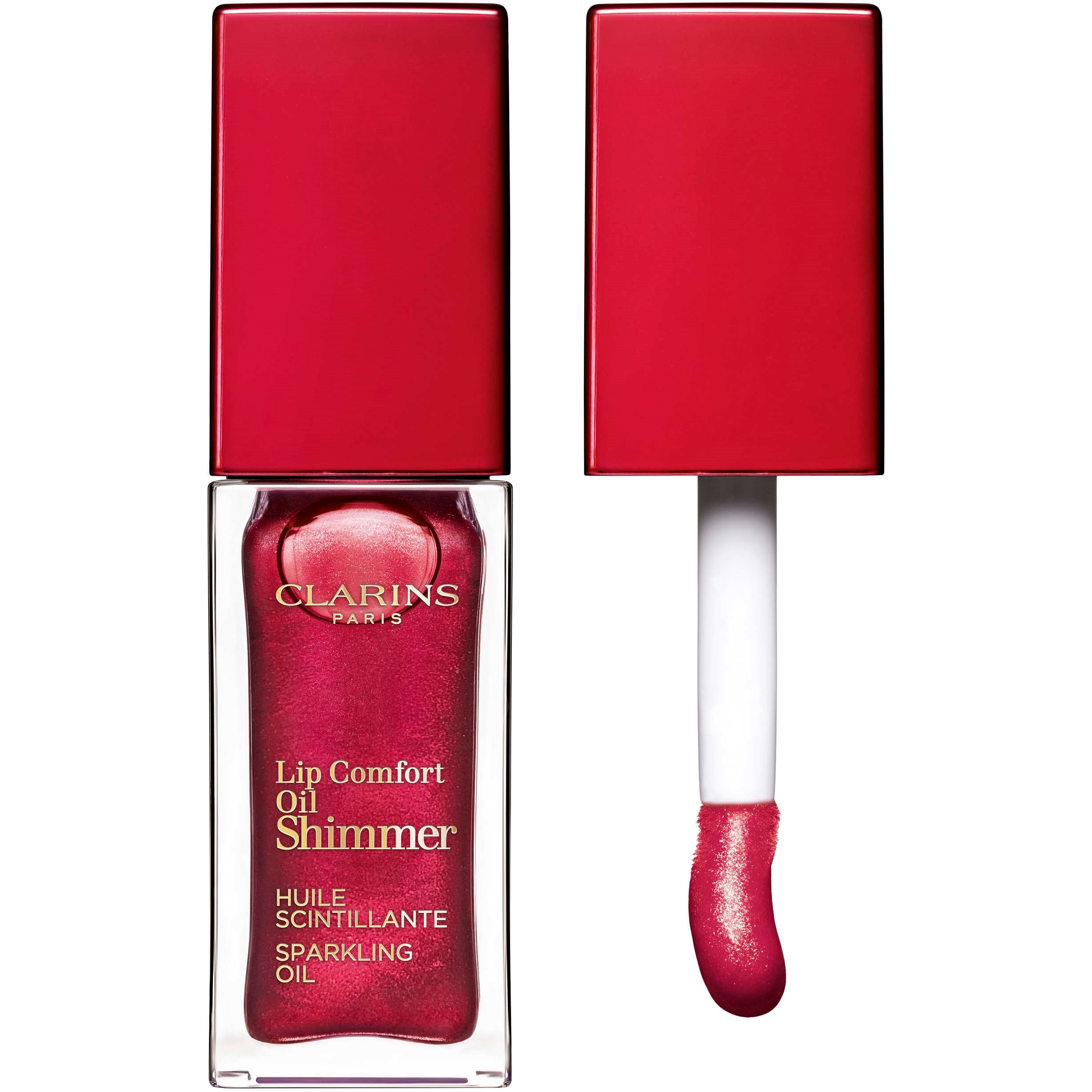 Clarins Lip Comfort Oil Shimmer 08 Burgundy Wine