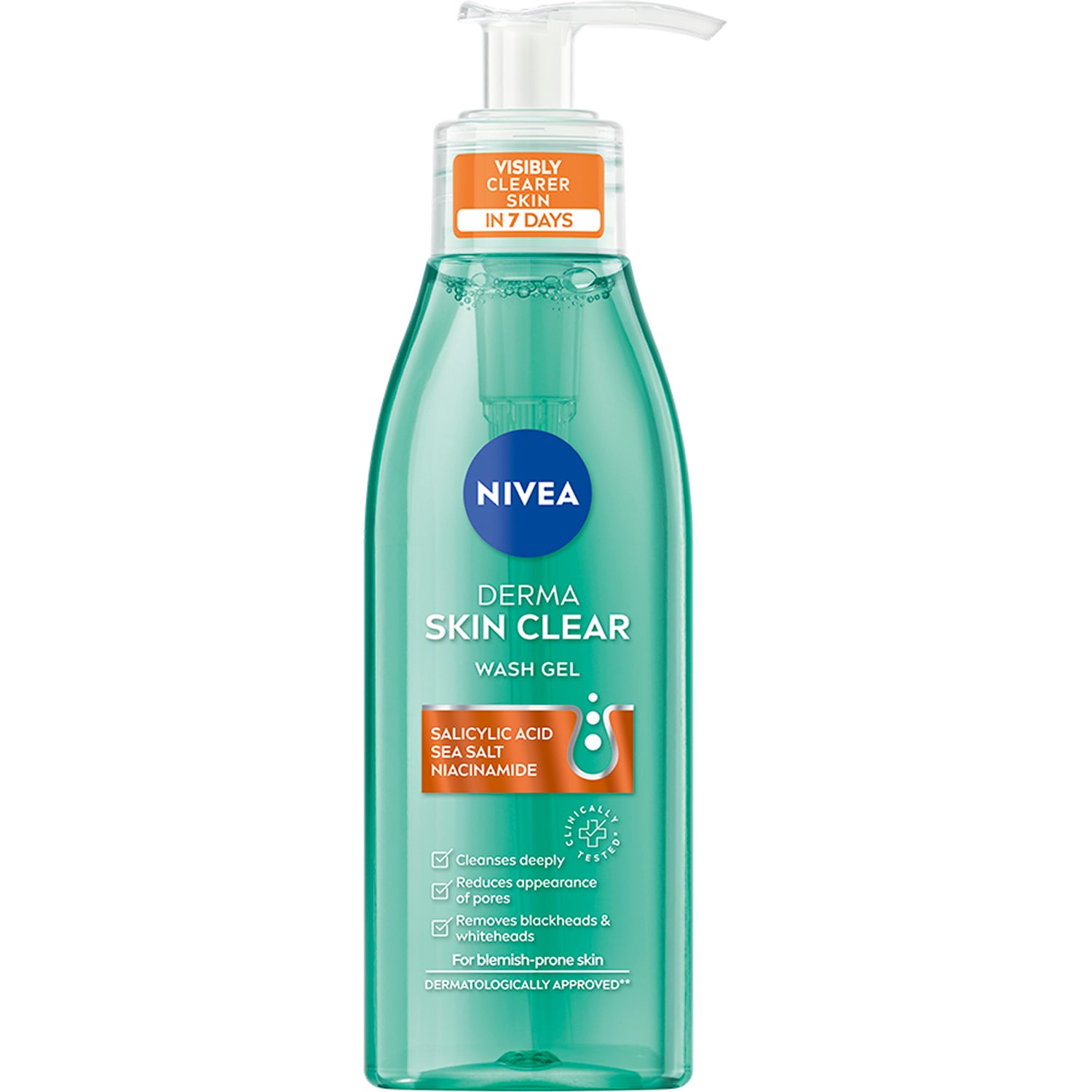 NIVEA Derma Skin Clear Wash Gel 150 ml