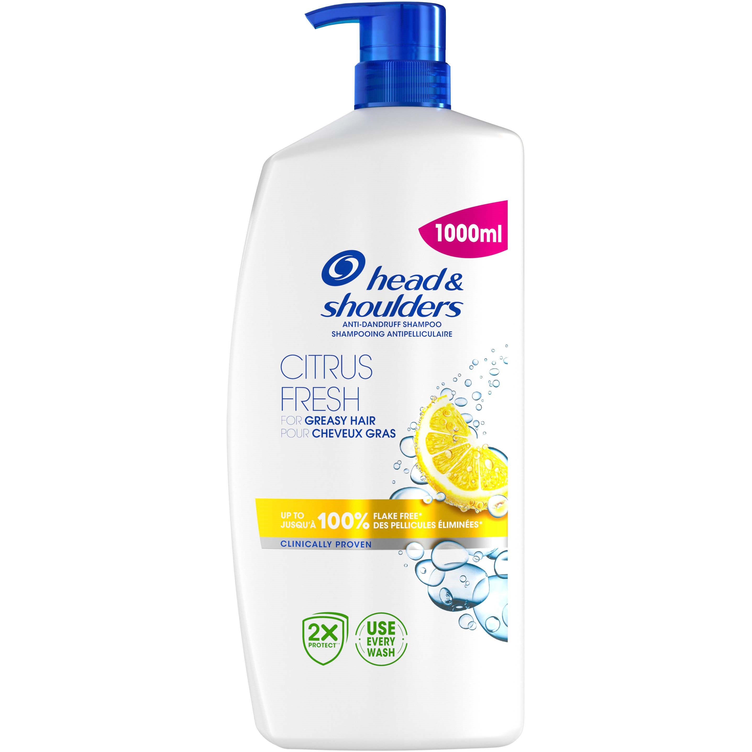 Head & Shoulders Citrus Fresh Anti Dandruff Shampoo for Greasy Hair Pu