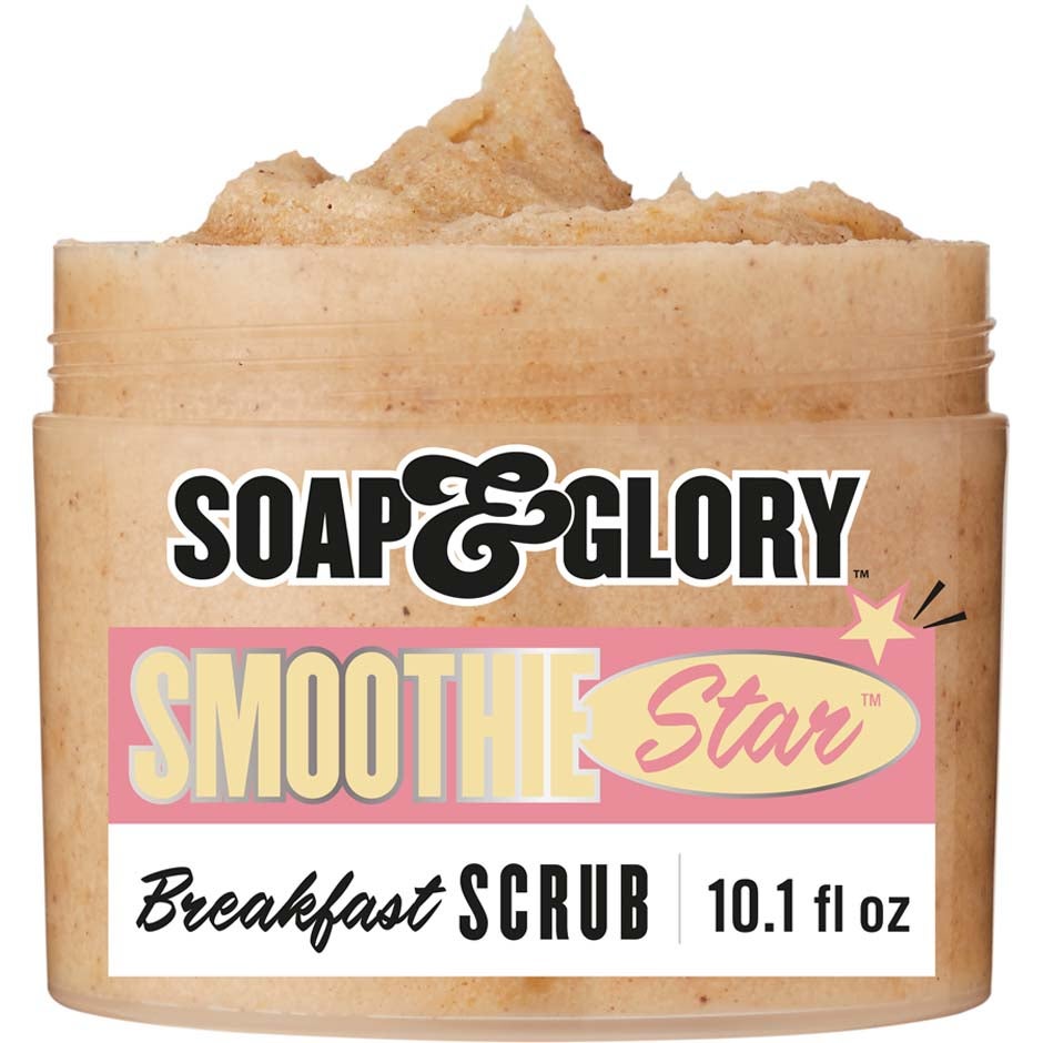 Soap & Glory Smoothie Star Body Scrub for Exfoliation and Smoother Skin Body Scrub - 300 ml