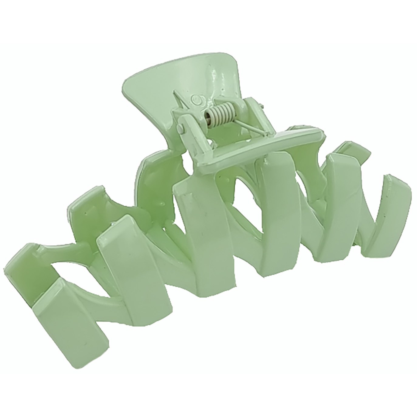 By Lyko Zig Zag Clip Shiny Green