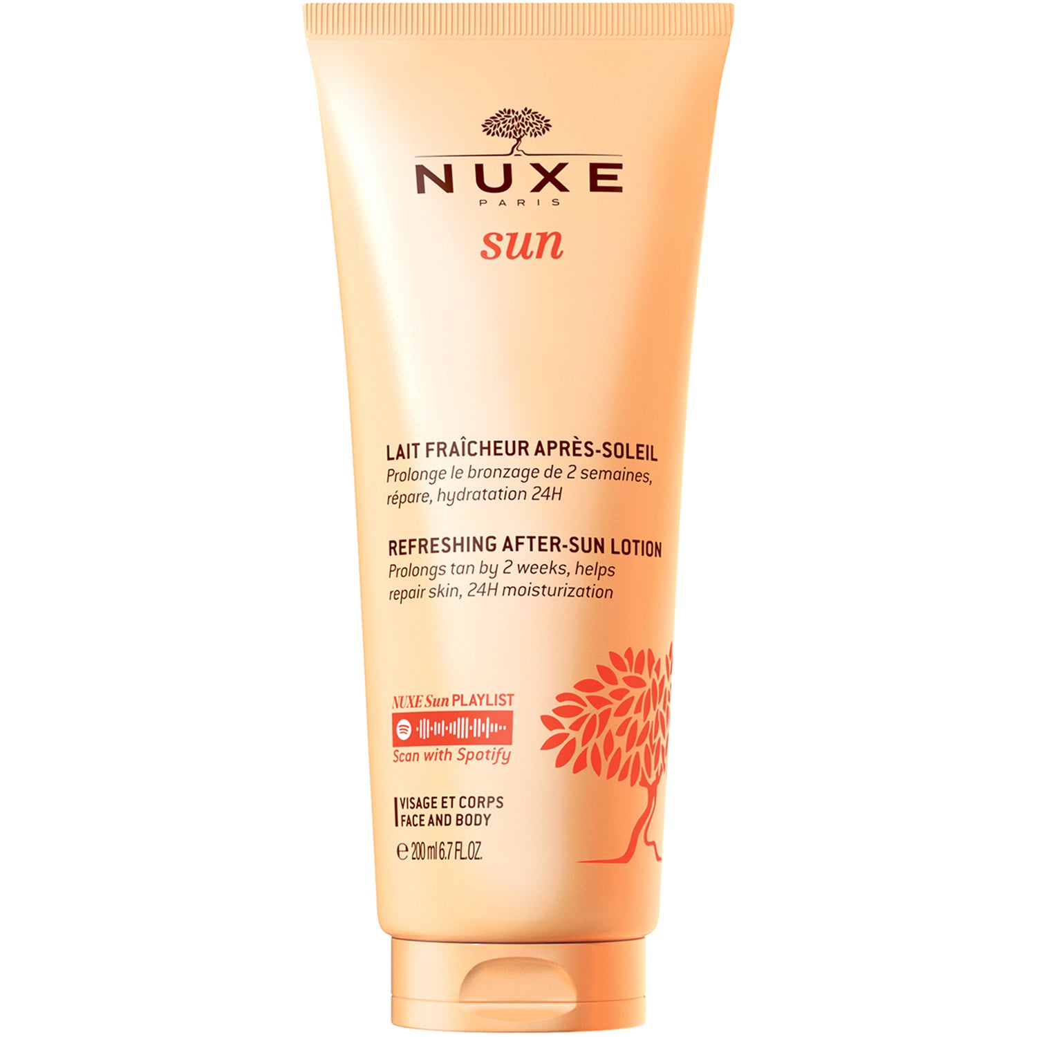 Nuxe Sun Refreshing After Sun Lotion Face and Body - 200 ml