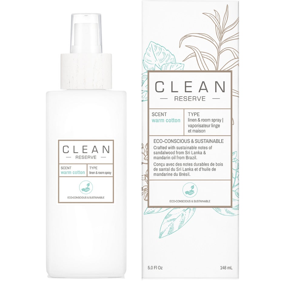 Clean Space Warm Cotton Room Spray 142 g