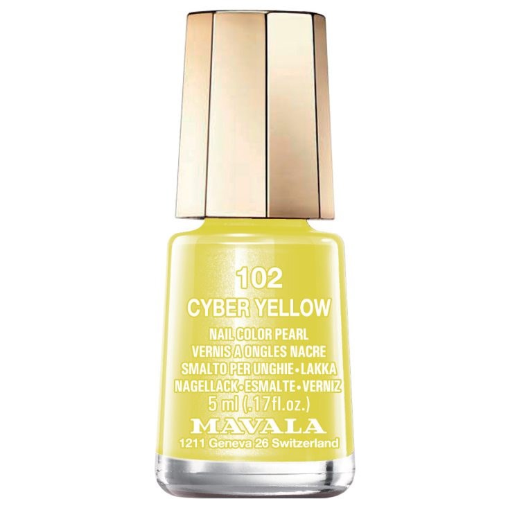 Mavala Minilack 102 Cyber Yellow