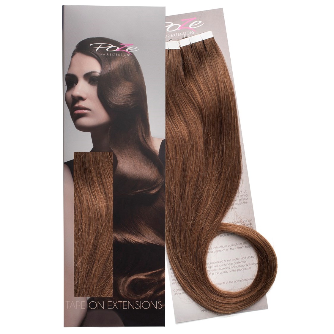 Poze Hairextensions Poze Tape On Extensions 6B 4 cm/bit 50 cm Lovely B