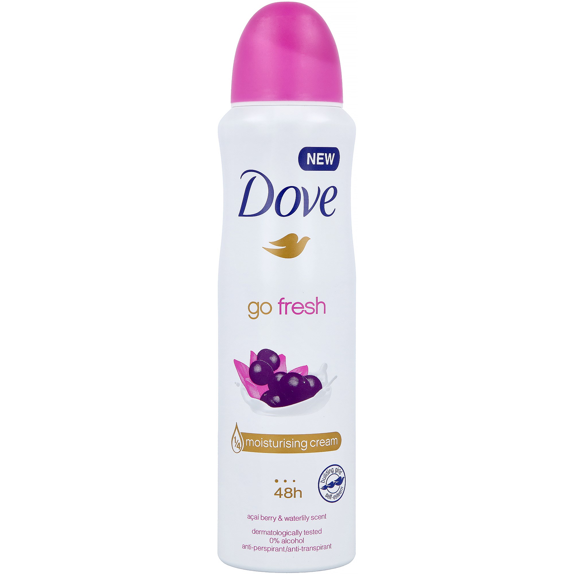 Dove Go Fresh Acai & Water Lily Spray  150 ml