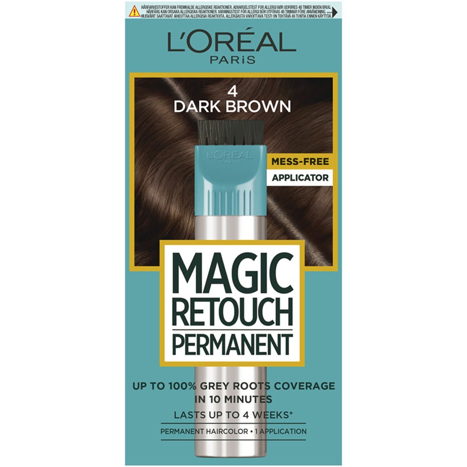 L'Oréal Paris Magic Retouch Permanent 4 Dark Brown - 1 pcs