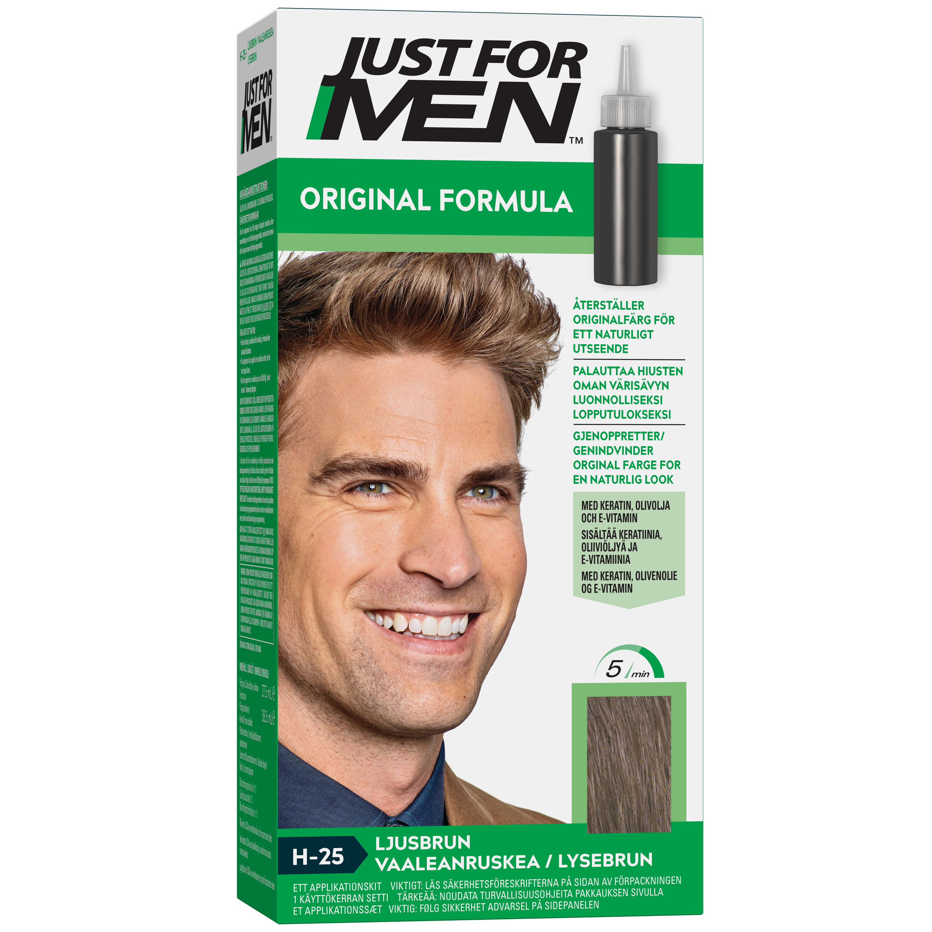 Just For Men Hårfärg Light Brown