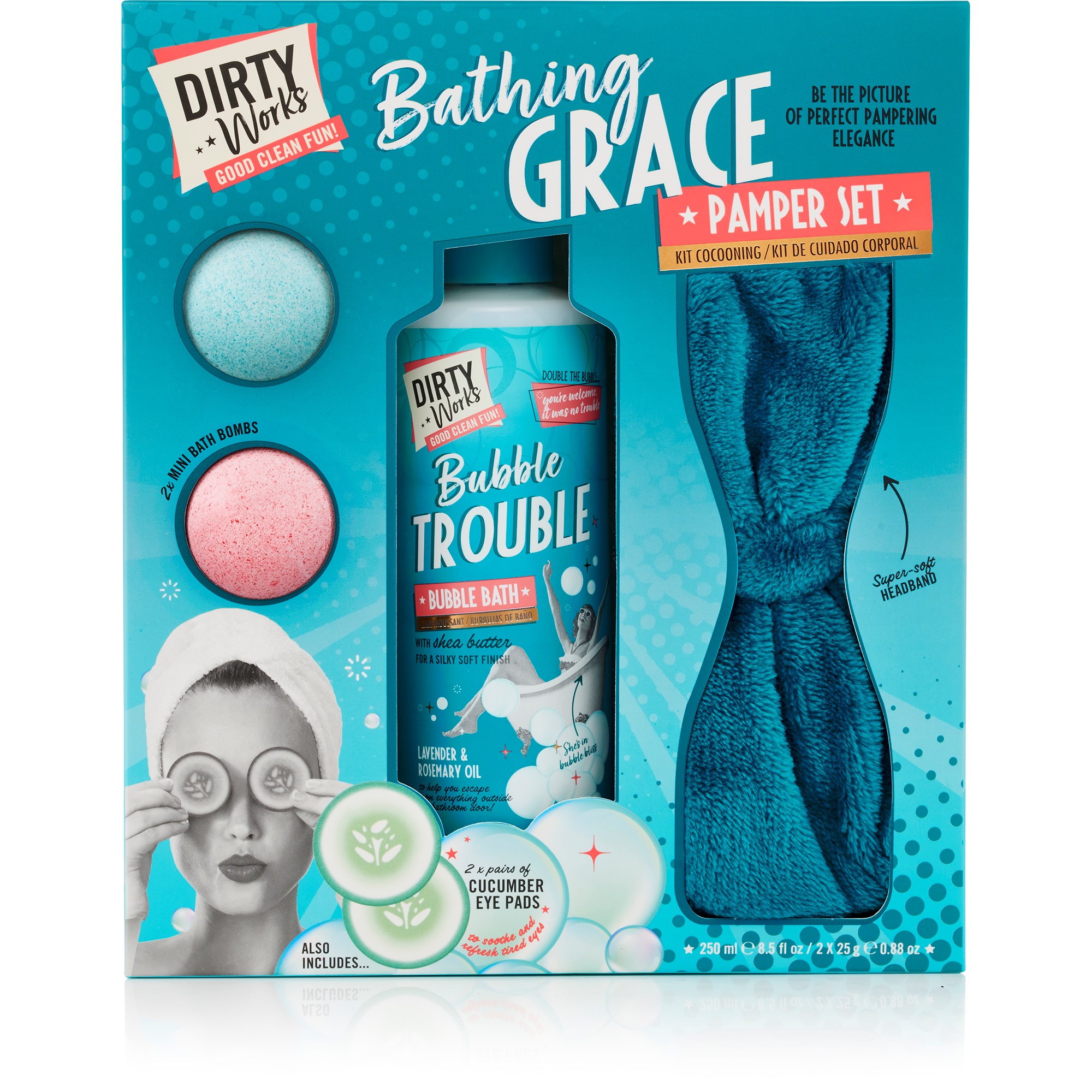 Dirty Works Bathing Grace Pamper Set