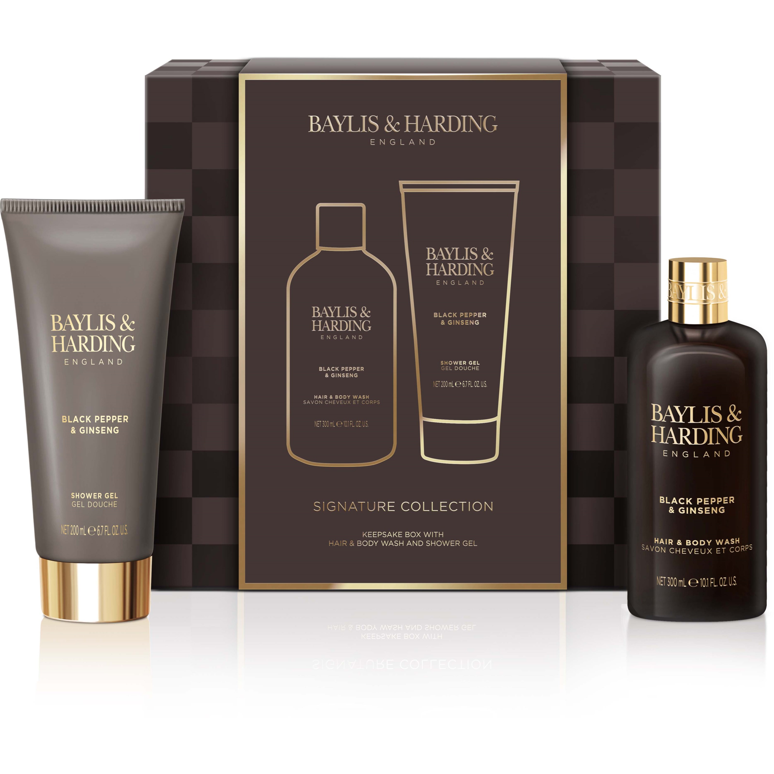 Baylis & Harding Men`s Black Pepper & Ginseng Duo Gift Set