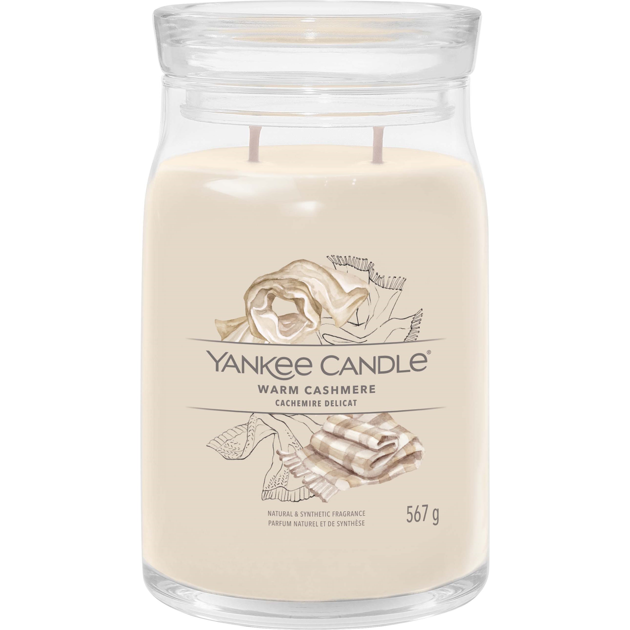 Yankee Candle Warm Cashmere Signature Jar Large