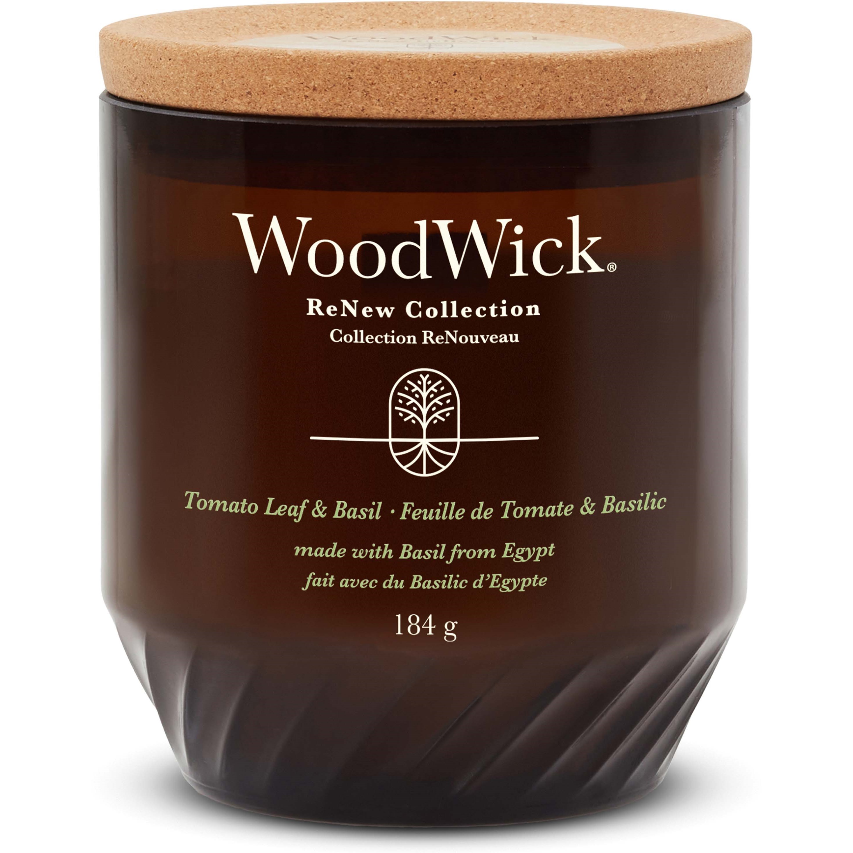 WoodWick Tomato Leaf & Basil Renew Candle Large