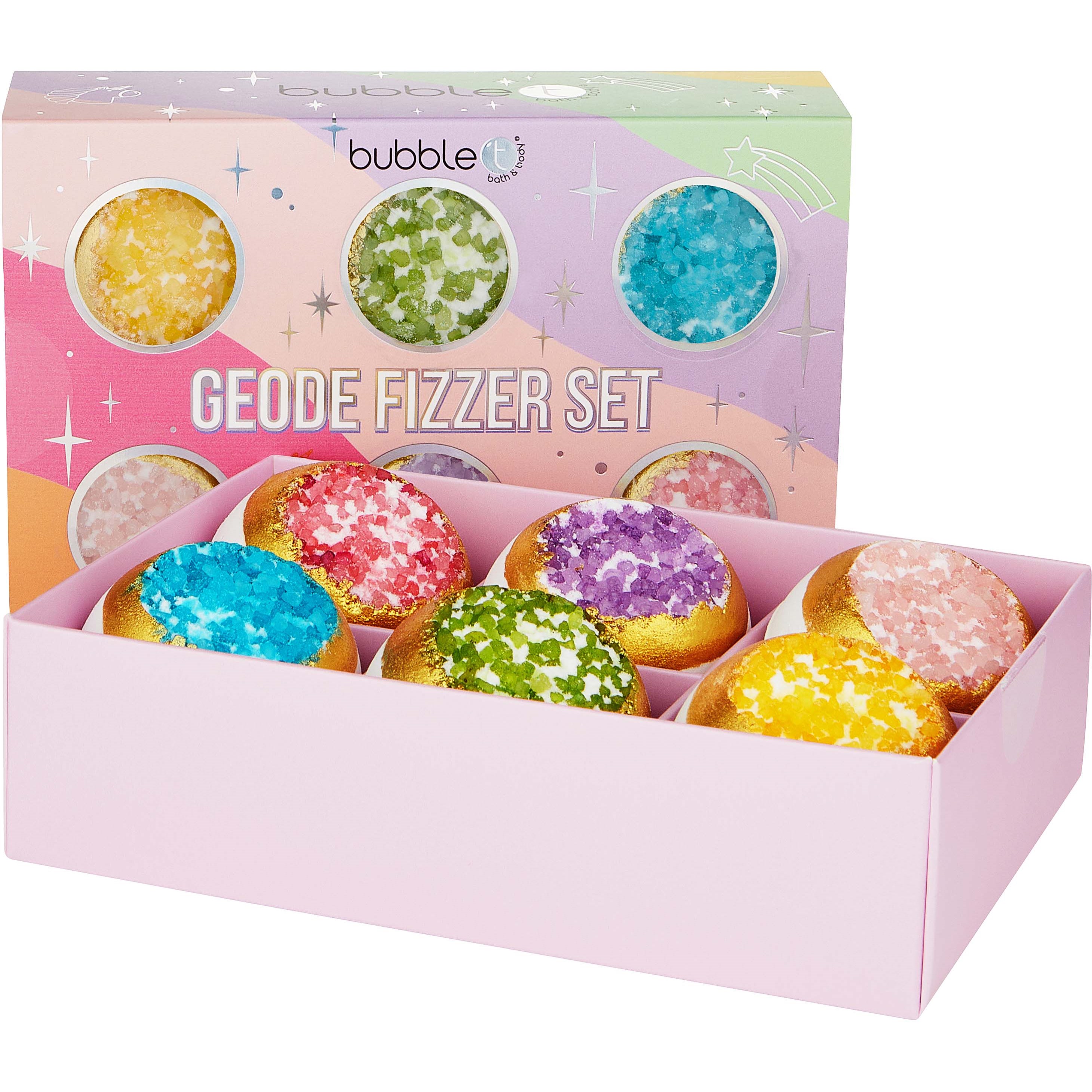 BubbleT Rainbow Bath Fizzer Set