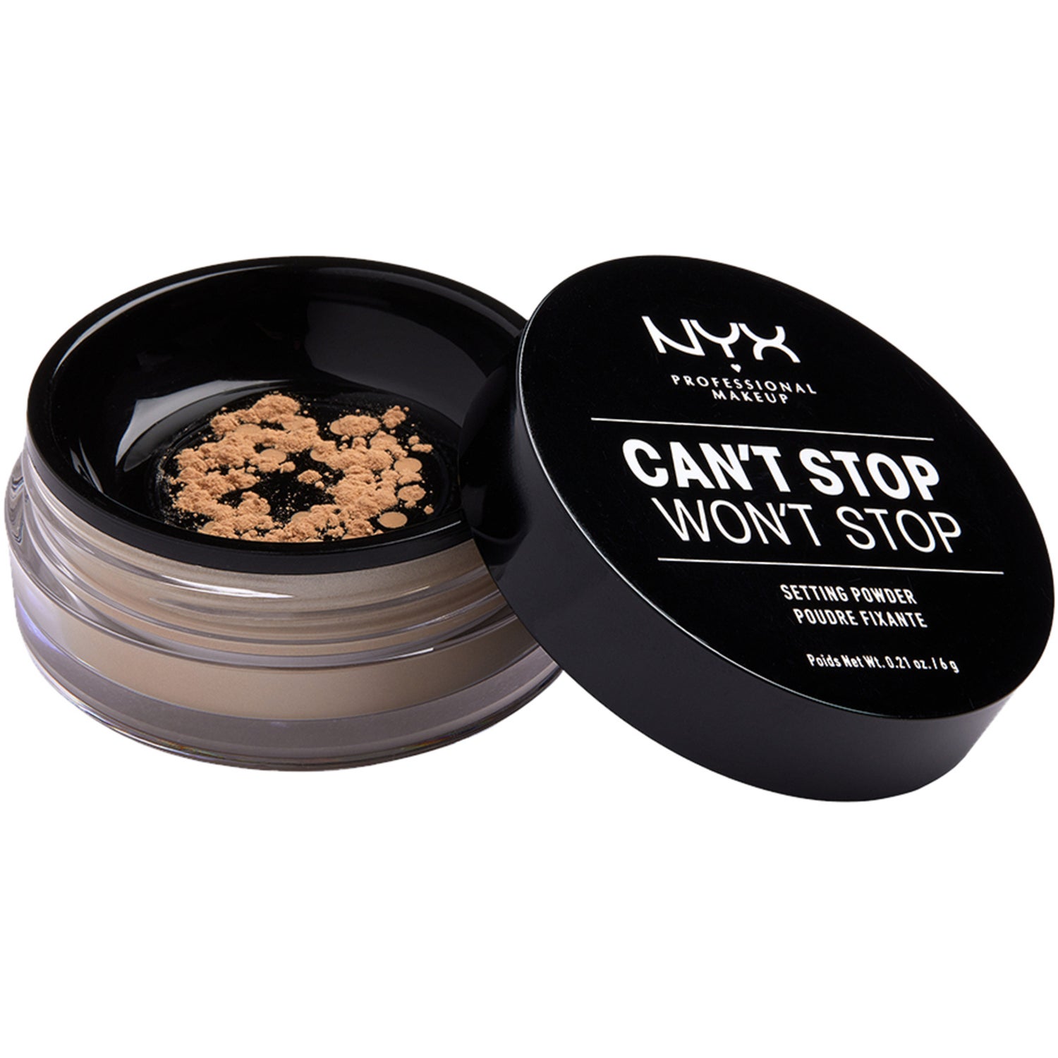 NYX Professional Makeup Can't Stop Won't Stop Setting Powder Medium - 6 g