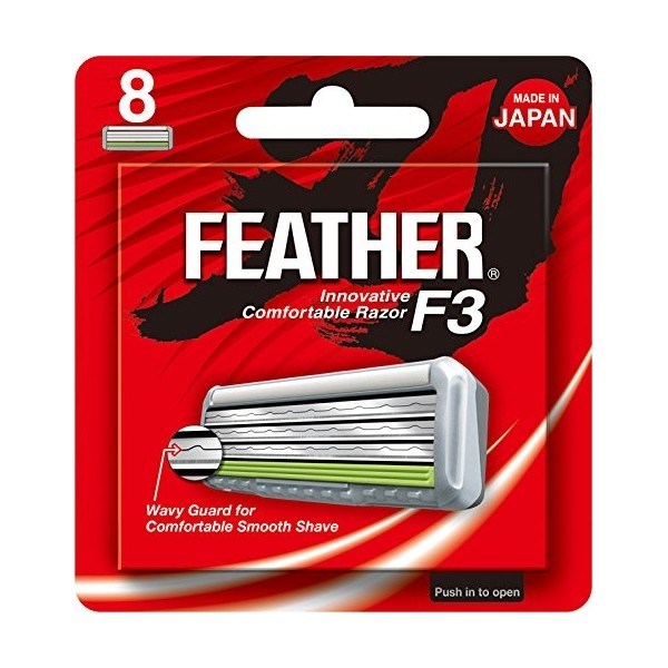 Feather F3 rakblad 8-p