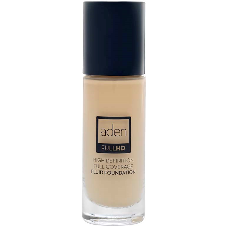 Aden Full HD Fluid Foundation Porcelaine 01