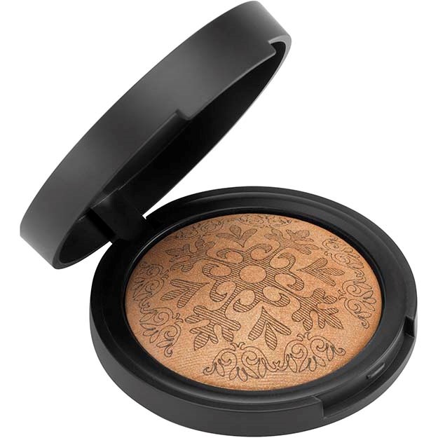 Aden Terracotta Baked Glowing Bronzing Powder