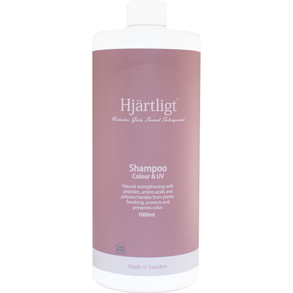 Hjärtligt Shampoo Color & UV  1000 ml