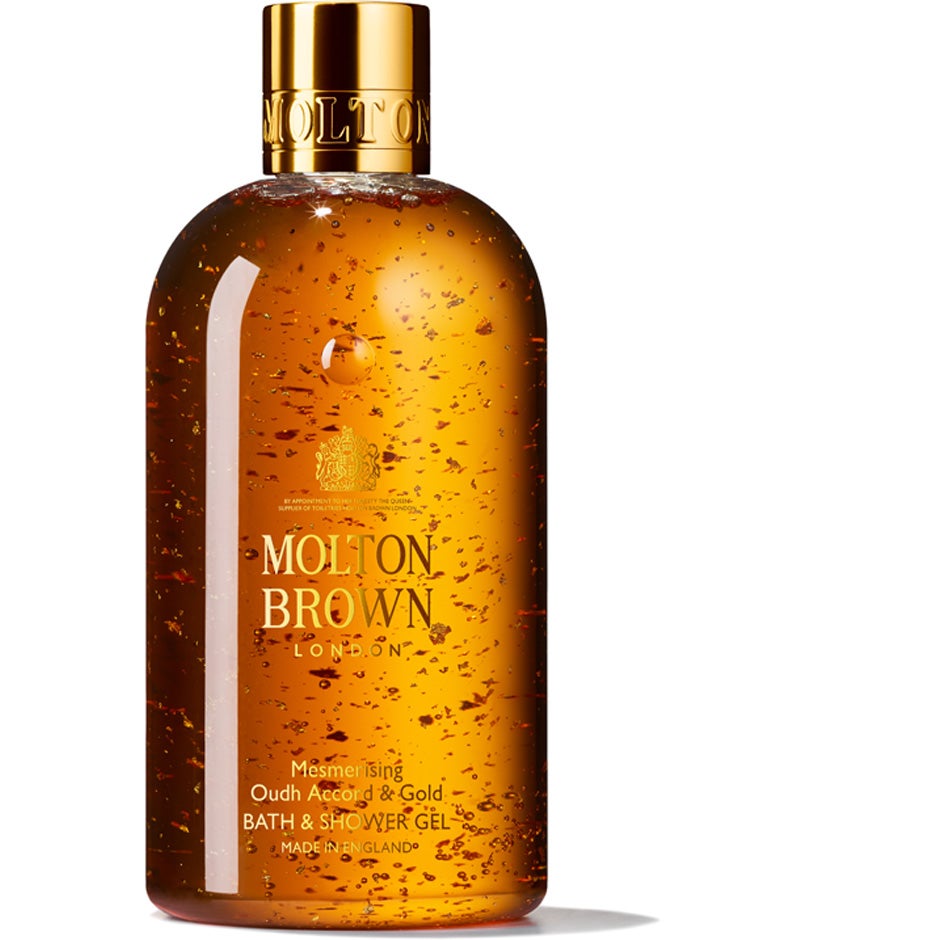 Molton Brown Mesmerising Oudh Accord & Gold Bath & Shower Gel, - 300 ml