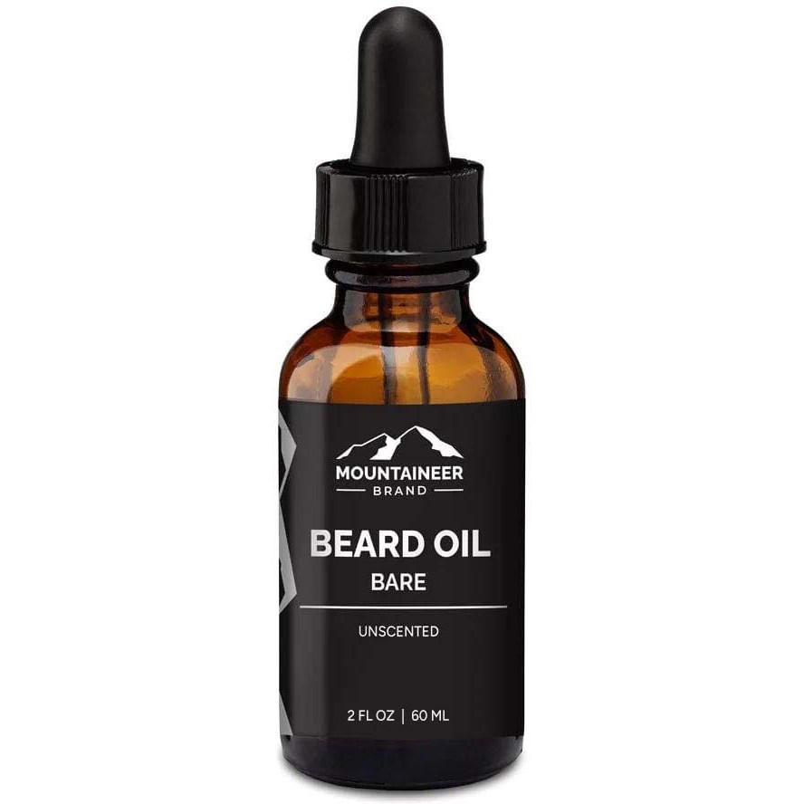 Mountaineer Brand Bare (Unscented) Beard Oil 60 ml