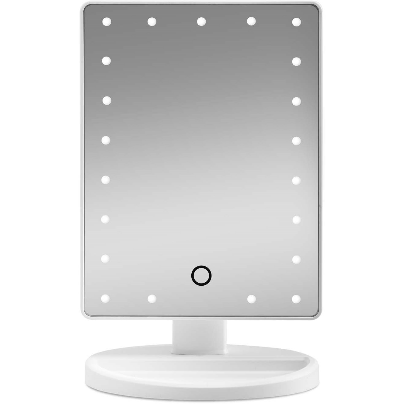 Gillian Jones Makeup Mirror With Led Light And Touch Function White