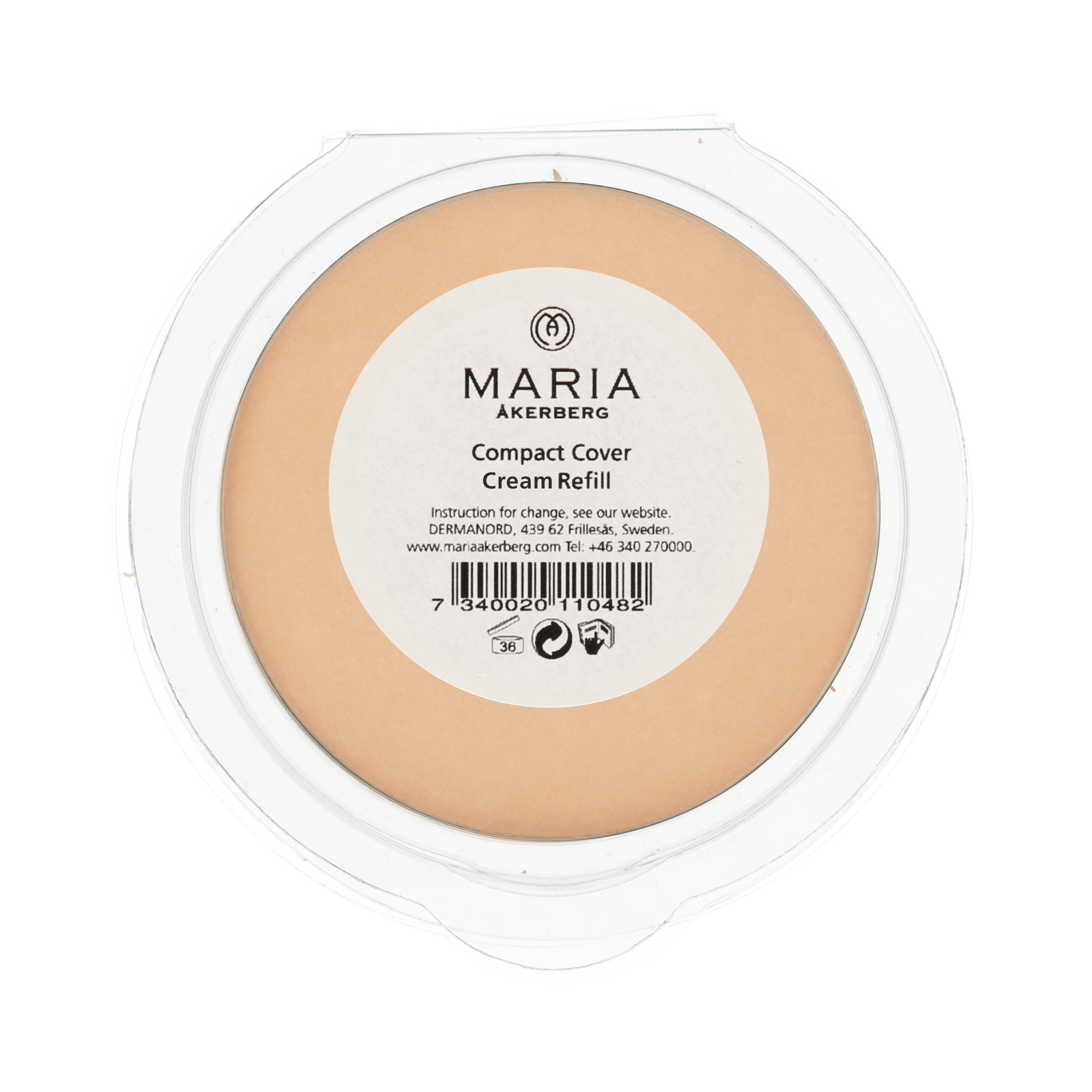 Maria Åkerberg Compact Cover Refill Sticker Cream